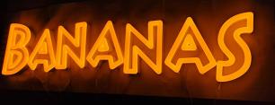 Néon extérieur BANANAS